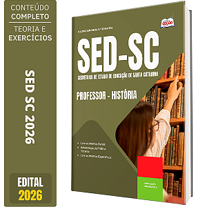 Apostila SED SC 2026 Professor - História
