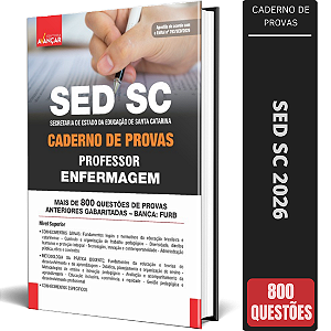 Caderno de Provas SED SC 2026 Professor - Enfermagem