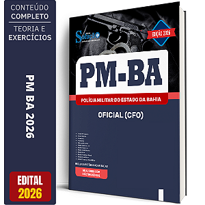 Apostila PM BA 2026 - Oficial (CFO)