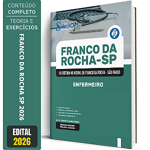 Apostila Prefeitura de Franco da Rocha SP 2026 - Enfermeiro