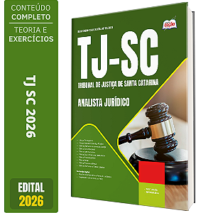 Apostila TJ SC 2026 - Analista Jurídico