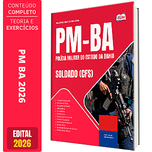Apostila PM BA 2026 - Soldado (CFS)
