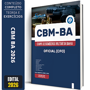 Apostila CBM BA 2026 - Oficial (CFO)
