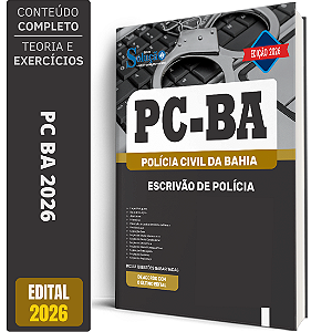 Apostila PC BA 2026 - Escrivão de Polícia