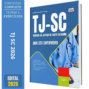 Apostila TJ SC 2026 - Enfermeiro