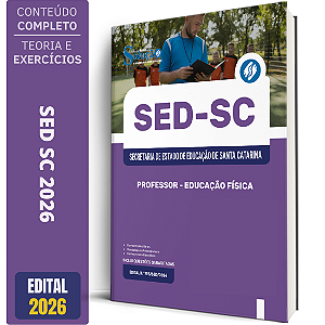 Apostila SED SC 2026 Professor - Educação Física