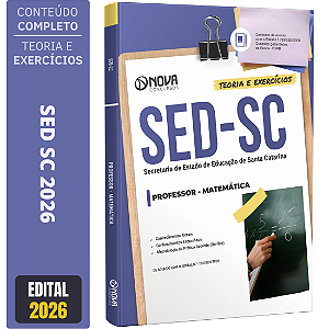 Apostila SED SC 2026 Professor - Matemática