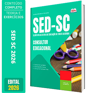 Apostila SED SC 2026 - Consultor Educacional