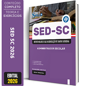 Apostila SED SC 2026 - Administrador Escolar