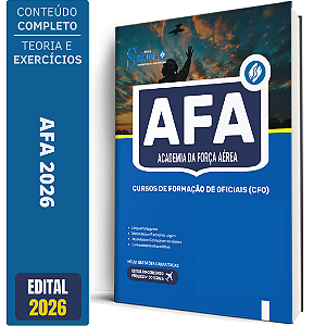 Apostila Aeronáutica do Brasil 2026 - Cursos de Formação de Oficiais (CFO)