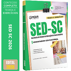 Apostila SED SC 2026 - Orientador Educacional