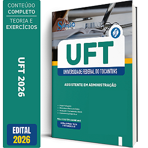 Apostila UFT 2026 - Assistente em Administração