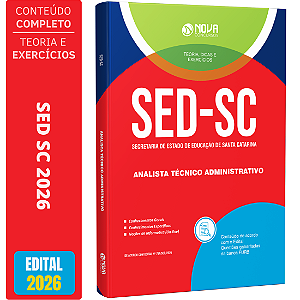 Apostila SED SC 2026 - Analista Técnico Administrativo 2