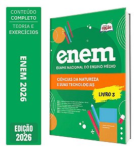 Apostila ENEM 2026 Volume 3 - Ciências da Natureza e suas Tecnologias