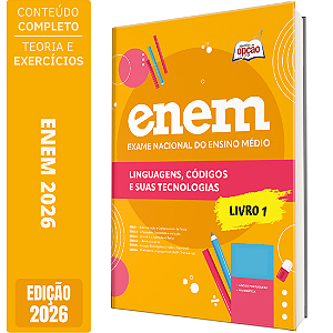Apostila ENEM 2026 Volume 1 - Linguagens, Códigos e suas Tecnologias