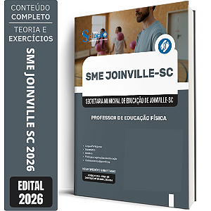Apostila SME Joinville SC 2026 - Professor de Educação Física