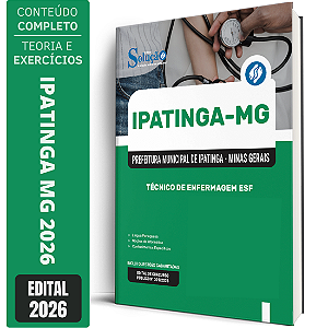 Apostila Prefeitura de Ipatinga MG 2026 - Técnico de Enfermagem ESF