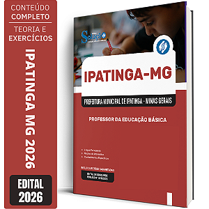 Apostila Prefeitura de Ipatinga MG 2026 - Professor da Educação Básica