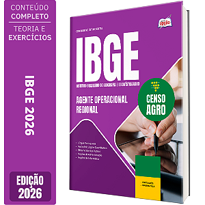 Apostila IBGE Temporário 2026 - Agente Operacional Regional