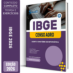 Apostila IBGE Temporário 2026 - Agente Censitário de Informática