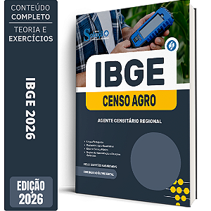 Apostila IBGE Temporário 2026 - Agente Censitário Regional