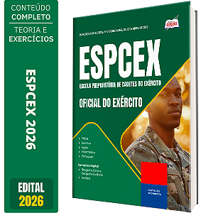 Apostila EsPCEx 2026 - Oficial do Exército