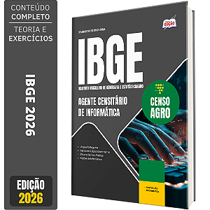 Apostila IBGE Temporário 2026 - Agente Censitário de Informática