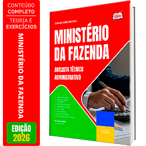 Apostila Ministério da Fazenda 2026 - Analista Técnico Administrativo
