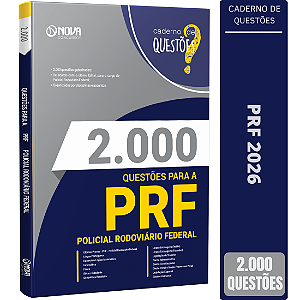 Livro 2000 Questões Gabaritadas PRF - Policial Rodoviário Federal