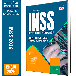 Apostila INSS 2026 Analista do Seguro Social - Tecnologia da Informação (Bloco 3)