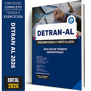 Apostila DETRAN AL 2026 Analista de Trânsito - Administração
