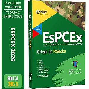 Apostila EsPCEx 2026 - Oficial do Exército