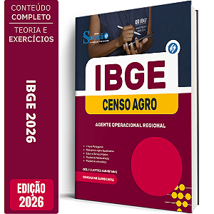 Apostila IBGE Temporário 2026 - Agente Operacional Regional