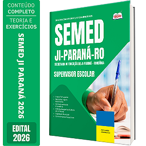 Apostila Prefeitura de Ji Paraná RO 2026 - Supervisor Escolar