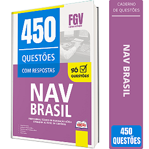 Caderno de 450 Questões NAV Brasil - Técnico de Navegação Aérea - Operador de Torre de Controle