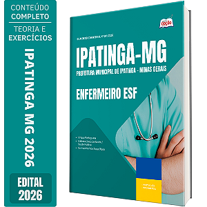 Apostila Prefeitura de Ipatinga MG 2026 - Enfermeiro ESF