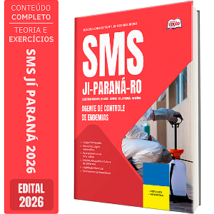 Apostila Prefeitura de Ji Paraná RO 2026 - Agente de Controle de Endemias