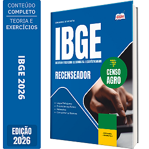 Apostila IBGE Temporário 2026 - Recenseador