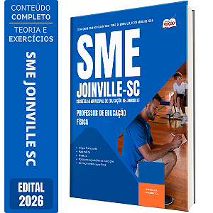 Apostila SME Joinville SC 2026 - Professor de Educação Física