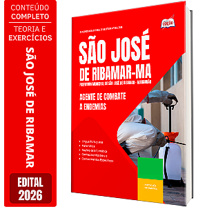 Apostila Prefeitura de São José de Ribamar MA 2026 - Agente de Combate a Endemias