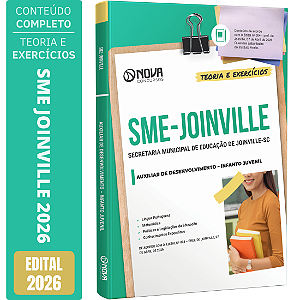 Apostila SME Joinville SC 2026 Auxiliar de Desenvolvimento - Infanto Juvenil