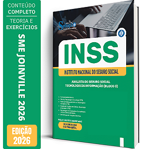 Apostila INSS 2026 Analista do Seguro Social - Tecnologia da Informação (Bloco 3)