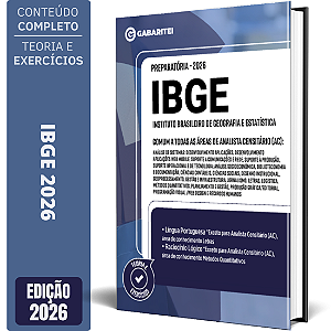 Apostila IBGE 2026 - Comum a todas as áreas de Analista Censitário (AC)