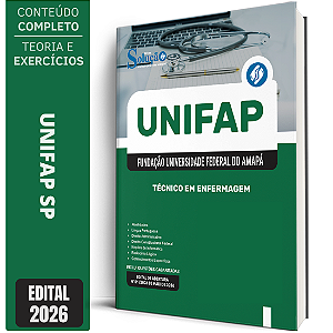 Apostila UNIFAP 2026 - Técnico em Enfermagem