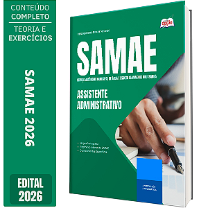 Apostila SAMAE de Urussanga SC 2026 - Assistente Administrativo
