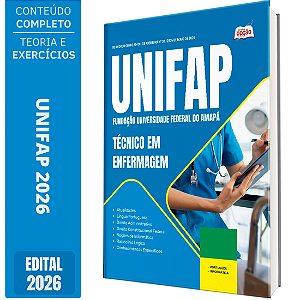 Apostila UNIFAP 2026 - Técnico em Enfermagem