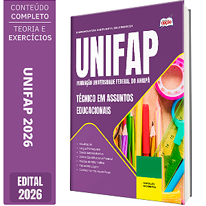 Apostila UNIFAP 2026 - Técnico em Assuntos Educacionais