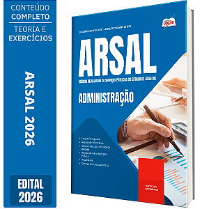 Apostila ARSAL 2026 Analista de Regulação - Administração