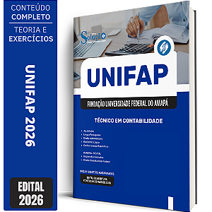 Apostila UNIFAP 2026 - Técnico em Contabilidade