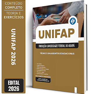Apostila UNIFAP 2026 - Técnico em Assuntos Educacionais